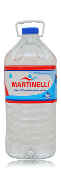 Bidon 6 litros - Agua y soda Martinelli